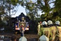 Grossfeuer Einfamilienhaus Siegburg Muehlengrabenstr P1036